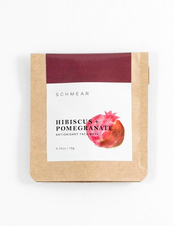 Rejuvenating Hibiscus and Pomegranate Antioxidant Face Mask 45 g